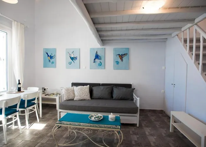 Traditional Split Level House In * Mykonos Town